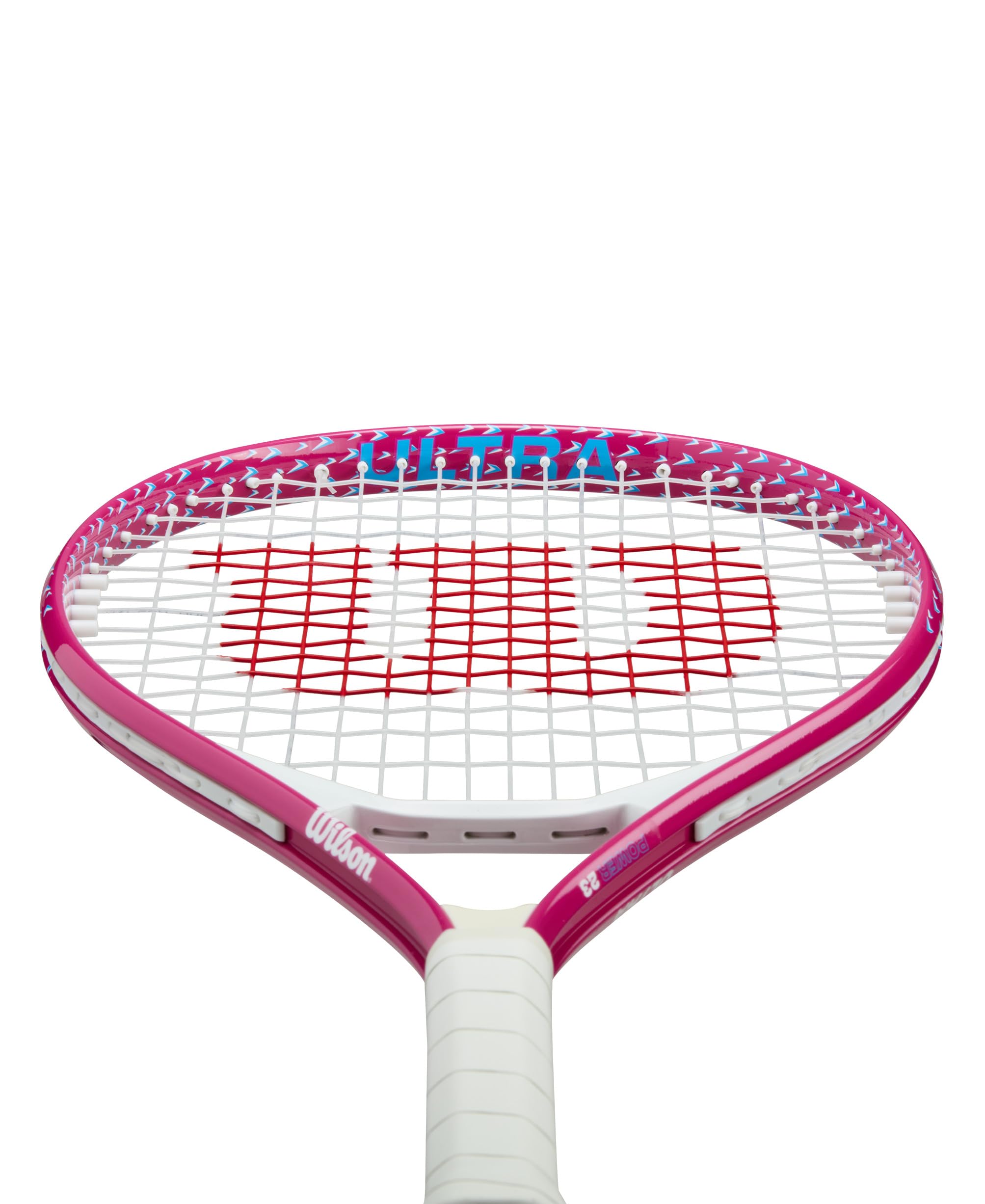 Wilson Ultra Power 23'' Junior Recreational Tennis Racket - Pink/White/Blue