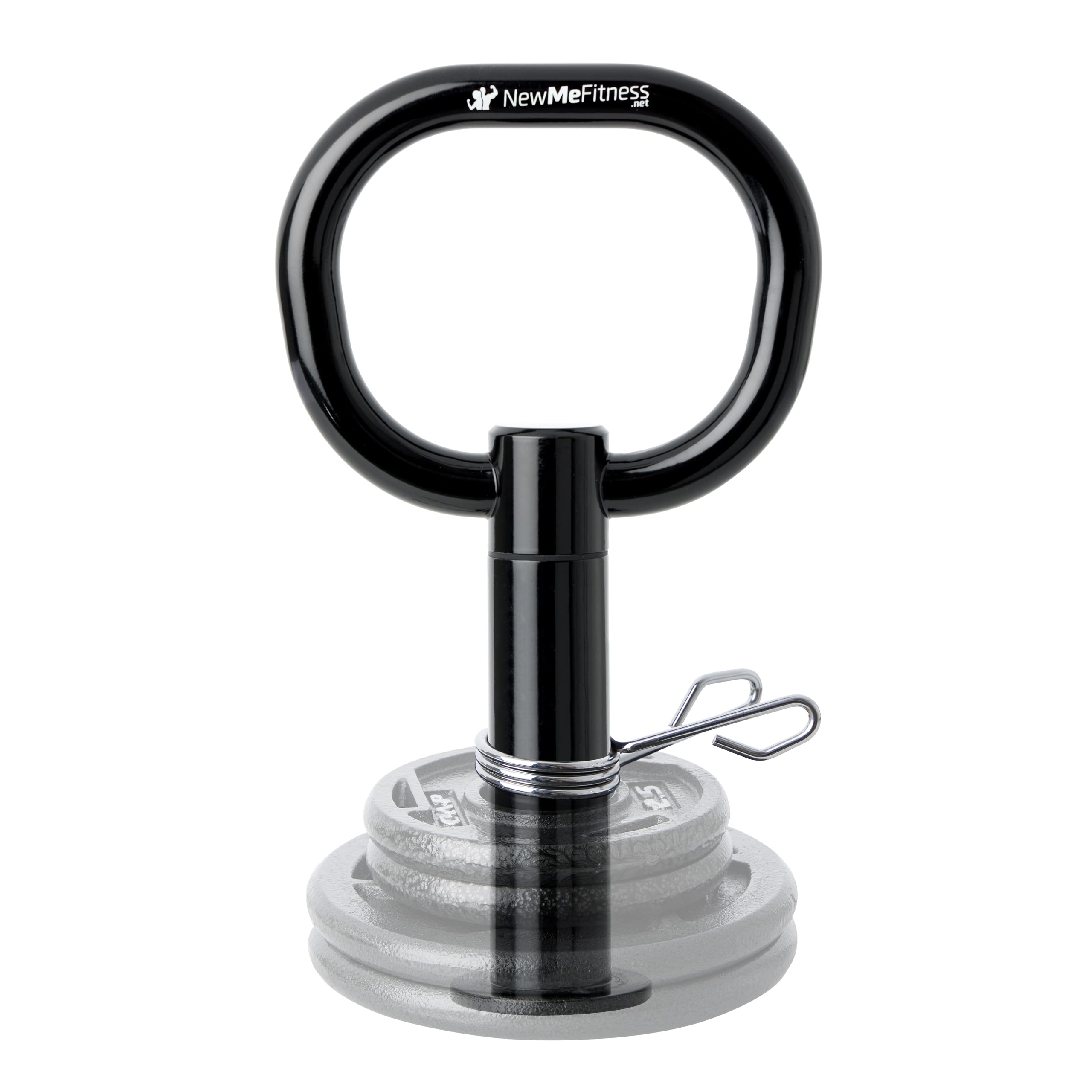 Newme Fitness Adjustable Kettlebell Grip, Loadable Handle For Kettlebell And Dumbbell Weight Strength Training For Men And Women