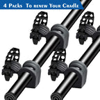 Bike Rack Strap, Bike Wheel Stabilizer Straps, Replacement Rubber Straps Accessory Strap Kit, Adjustable, Bicycle Wheel Stabiliz