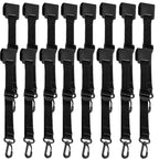 Shappy 16 Pcs Canopy Hanging Clips Tent Hanging Clip For Business Exhibitions To Hang Signs, Slogans, Flags, And For Outdoor Cam