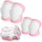 Bosoner Kids/Youth Knee Pads Elbow Pads Guards Set For For Multi Sports Roller Skates Skateboarding. Inline Roller Skating Cycli