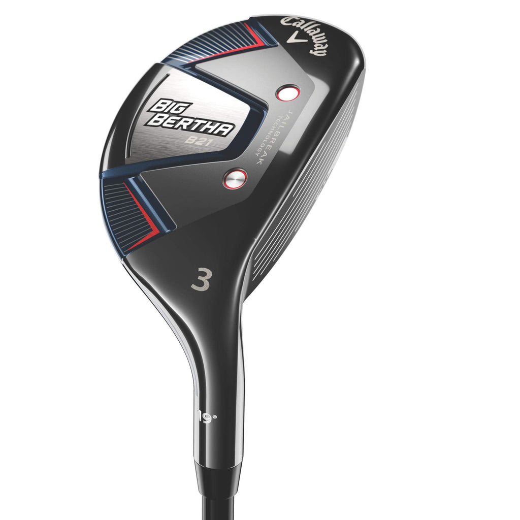 Callaway Big Bertha B21 Hybrid (Right, Graphite, Regular, 5 Hybrid) , Silver