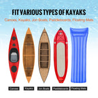 Vevor Kayak Cart, 250Lbs Load Capacity, Foldable Kayak Dolly Aluminum Kayak Wheels With 10 Solid Tires For Kayaks Carrier Canoes