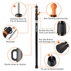 Tent Poles For Tarp, Camuland Telescoping Camping Gear Accessories Stakes For Hammock Rain Fly Sun Shade Adjustable Lightweight