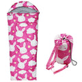 Kids Sleeping Bags - Camping Sleeping Bags With Carry Bag - Compact Sleeping Bag For Hiking, Backpacking 3 Season Warm & Cool We