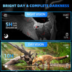 Anyork Night Vision Goggles, 4K Infrared Night Vision Binoculars With 4000Mah Rechargeable Battery, 32Gb Tf Card For Camping, Gi
