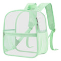 Oraben Clear Backpack for Stadium Events 12x12x6 Stadium Bag, Mini Small Clear Bag with Front Pocket for Concert Sport Events Wo