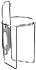 Velo Orange Retro Water Bottle Cage With Tab: Polish Stainless