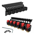 Gotical - Quick Detach Saddle Side 12 Gauge 6 Round Shell Holder Carrier Plate Carrier Kit Mossberg 500/590 Side Saddle & Durabl