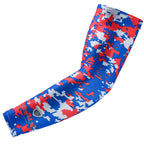 Stromguard Compression Sports Arm Sleeve Digital Camo Baseball Football Basketball - (One Arm Sleeve) (Youth Large, #16 - Royal 