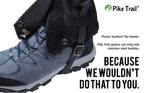 Pike Trail Adjustable Leg Gaiters - Lightweight, Waterproof - Leg Guards For Men & Women - Hiking Essentials Ideal For Hunting,