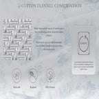 Laura Ashley Home - Flannel Collection - Sheet Set - 100 Cotton, Ultra-Soft Brushed Flannel, Pre-Shrunk  Anti-Pill, Machine Wash