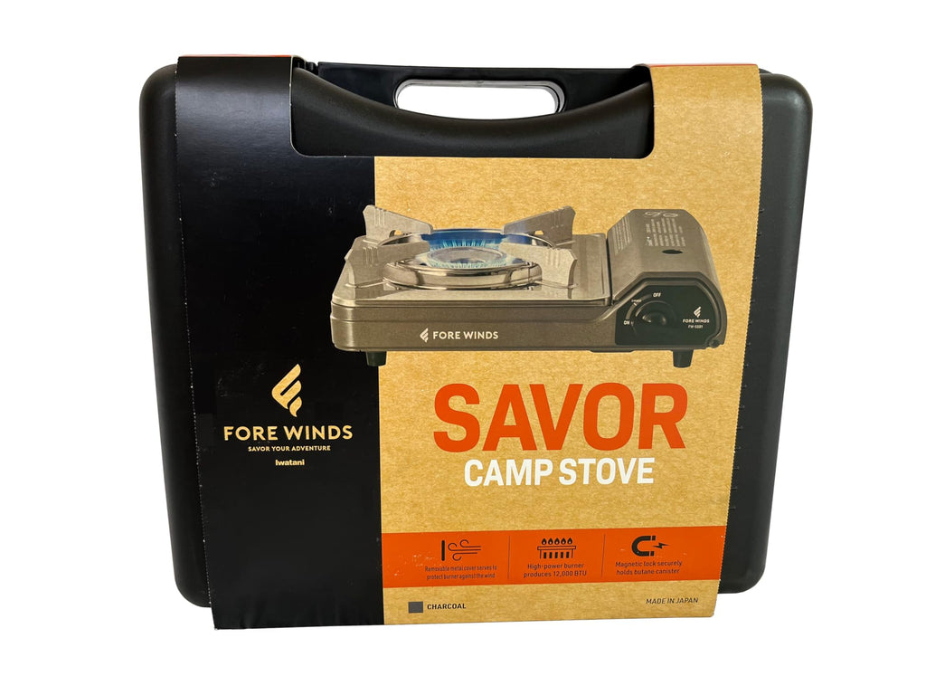 Iwatani Cassette Feu Butane Gas Camp Stove, One, Gray