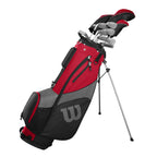 Wilson Golf Profile Sgi Men'S Complete Golf Set - Long, Right Hand,Red (Long)
