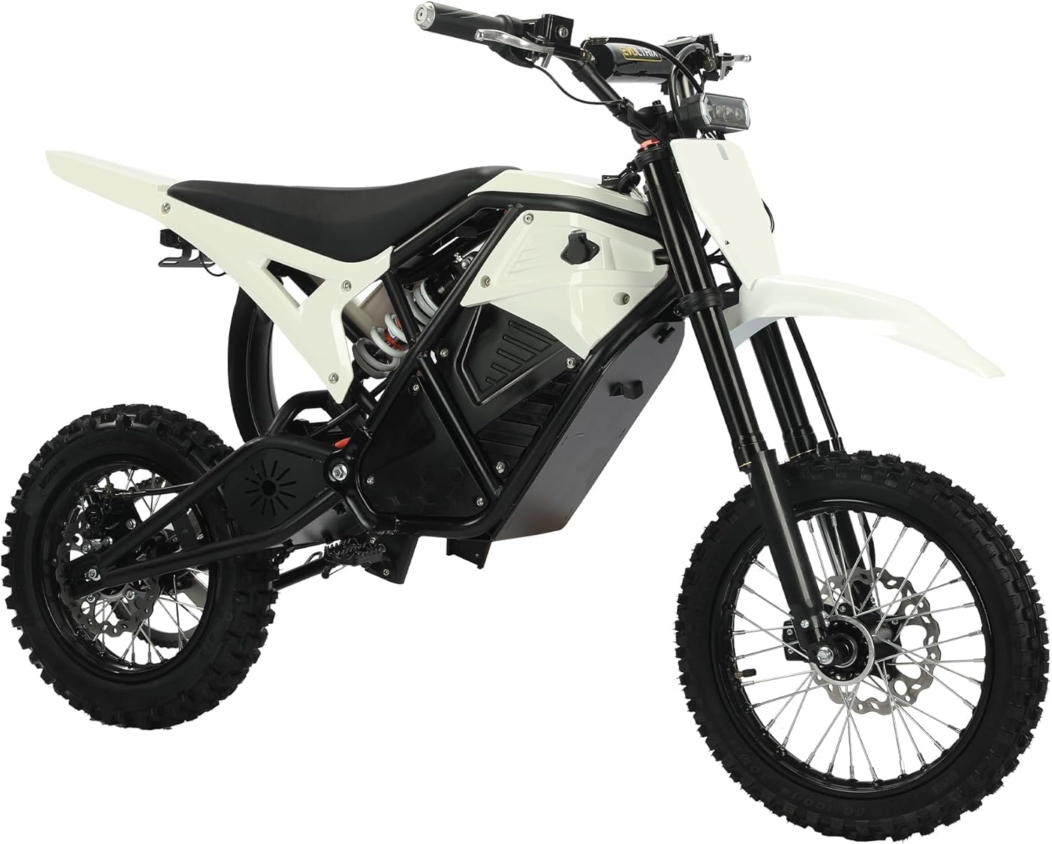 WindoneRide RM7 Electric Dirt Bike for Adults & Teens, 2200W Peak Ebike, 48V 22.4Ah, 36.9 MPH, 45 Miles, 14/12 Tire Off-Road Ele