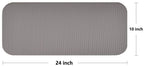 Balancefrom All Purpose 1/2-Inch Extra Thick High Density Anti-Tear Exercise Yoga Mat And Knee Pad With Carrying Strap, Gray