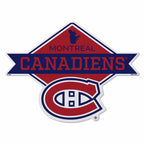 Rico Industries Nhl Montreal Canadiens Diamond Shape Cut Pennant - Home And Living Room D  Cor - Soft Felt Ez To Hang