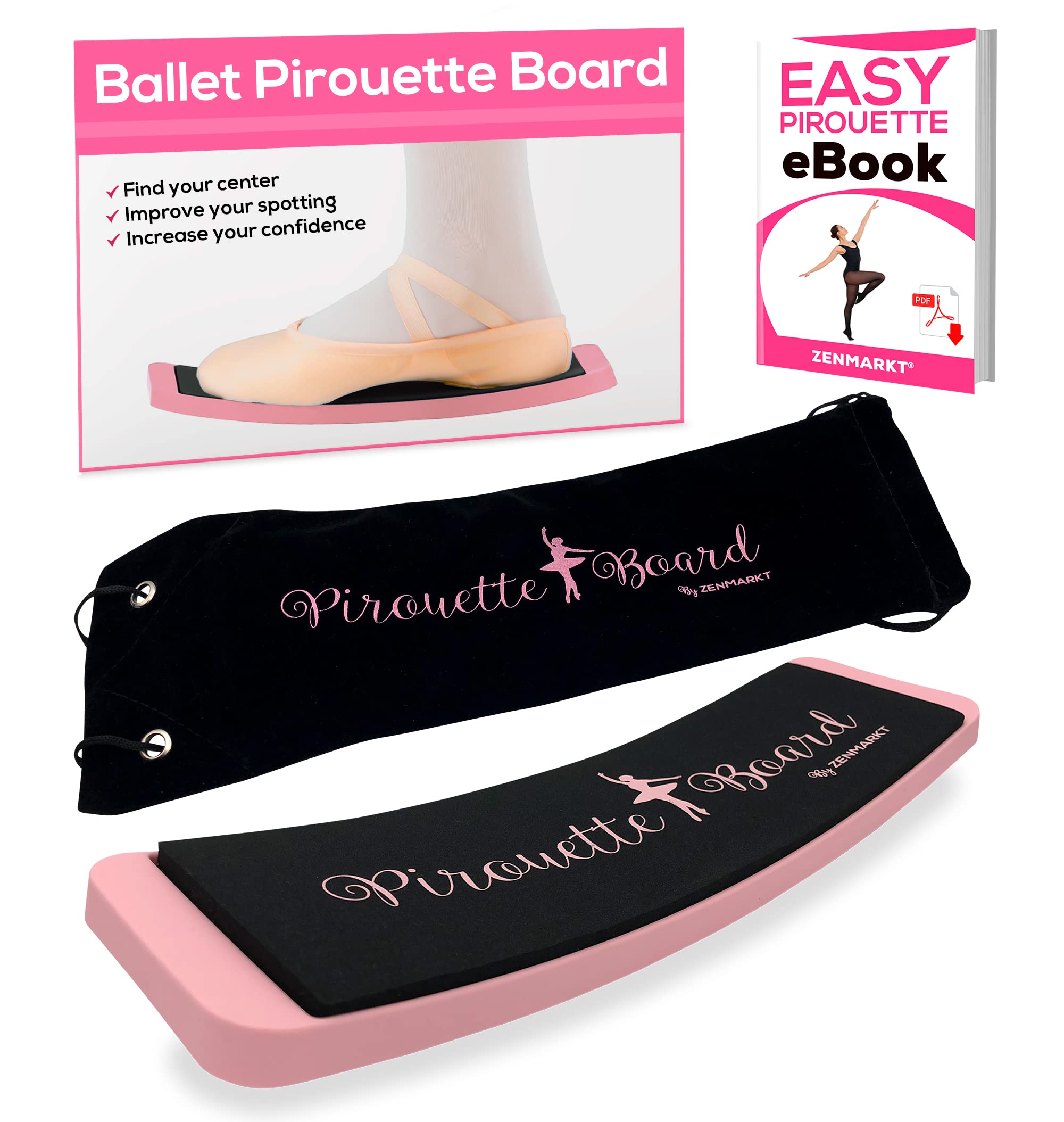 Zenmarkt Ballet Turning Board For Dancers - Figure Skating Ballet Dance Turning Pirouette Board By Improve Balance And Turns - T