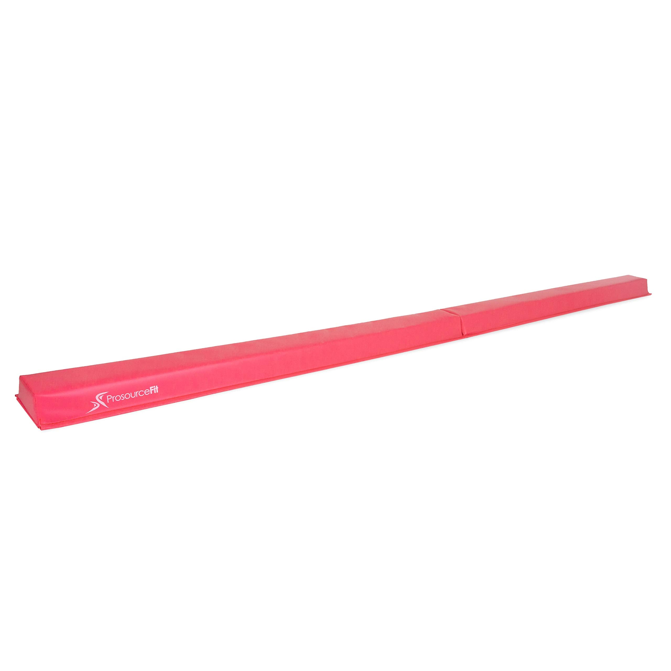 Prosourcefit Gymnastics Balance Beam For Kids, 9Ft Long Firm Folding Floor Beam With Non-Slip 4-Inch Wide Surface For Safe Gymna