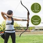 Samick Sage Archery Takedown Recurve Bow 62 Inch - Bows For Teens To Adults - Beginners To Advanced, For Hunting & Target Practi