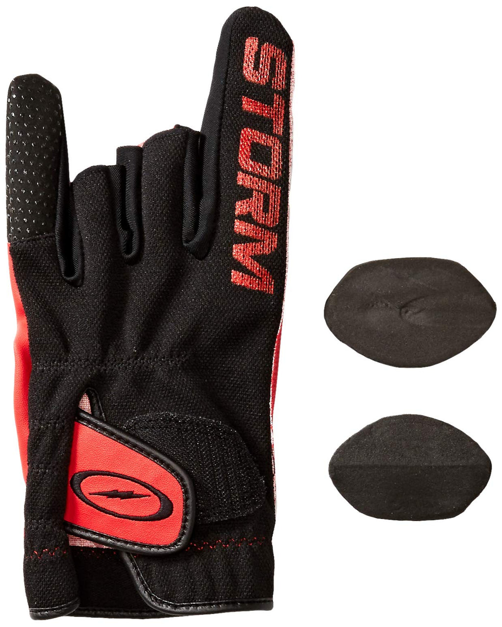 Storm Stpg Ll Bowling Glove, Black/Red, Large