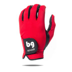 Bg Bender Golf Glove  Wear On Left  (Red, Mens Medium)