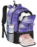 MATEIN Soccer Tournament Backpack, Lightweight Basketball Backpack with Ball & Shoes Compartment, 15.6 Inch Water Resistant Spor
