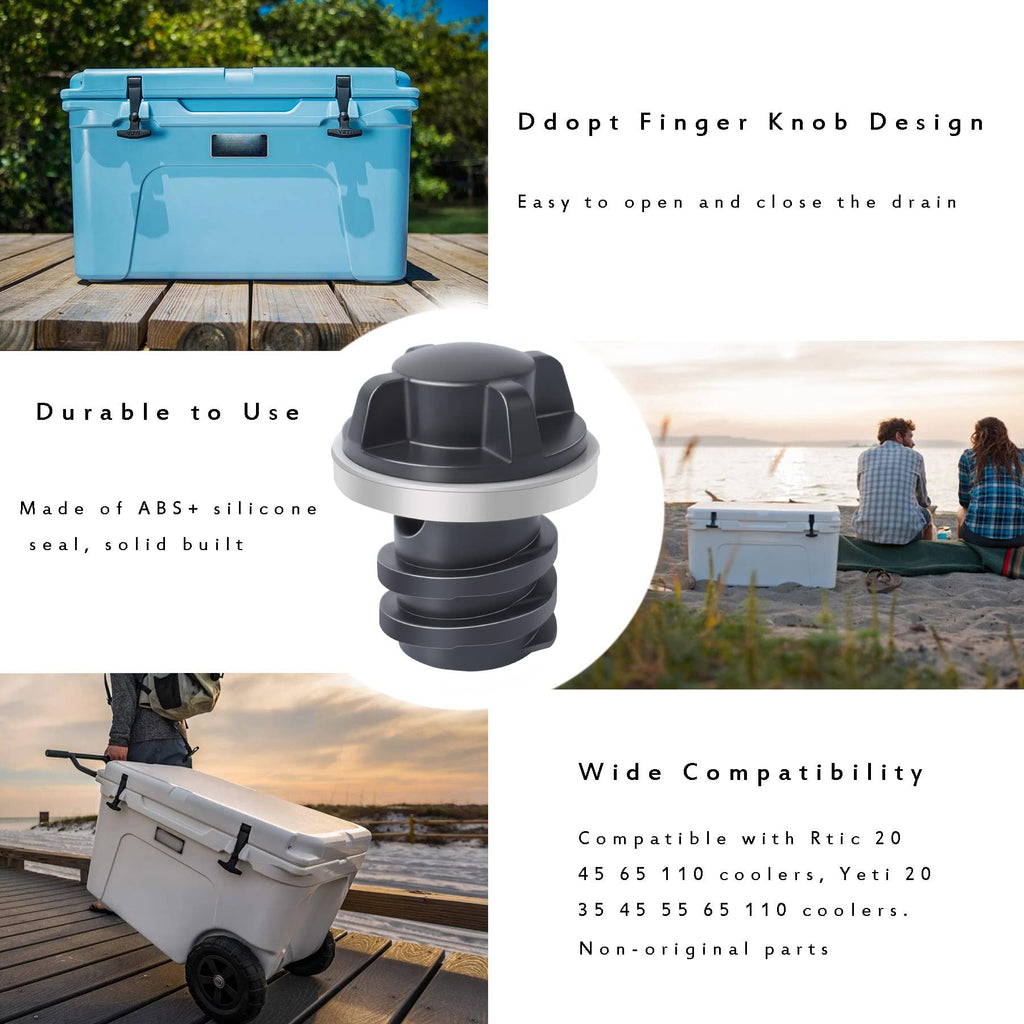 Cooler Drain Plug Replacement Compatible With Yeti'S Line Of Roadie And Tank Coolers And Rtic Coolers Leak-Proof Accessories