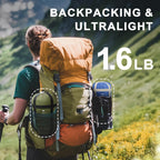 Ultralight Warm Weather Sleeping Bag - Portable, Waterproof, Compact Lightweight, Comfort With Compression Sack - Great For Outd
