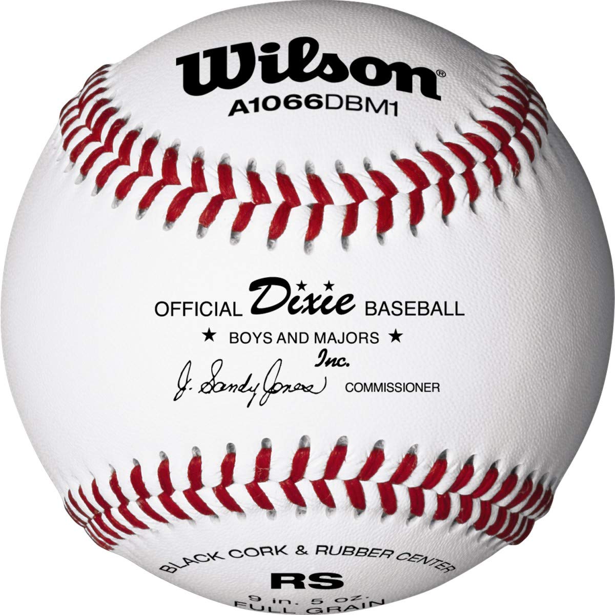 Wilson Sporting Goods Youth League And Tournament Baseballs, A1066, Rs, Dixie, League (One Dozen)