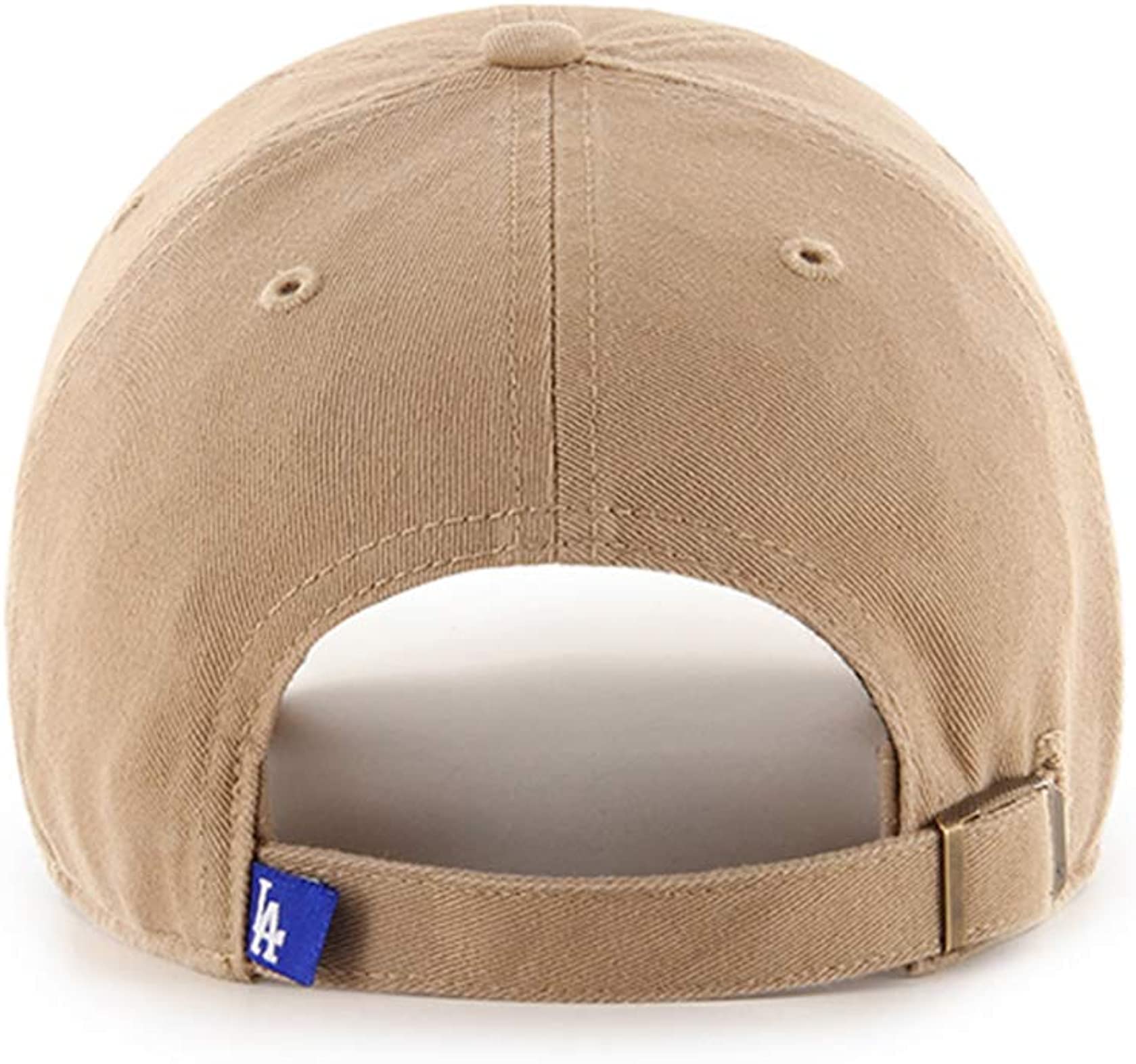 '47 New York Yankees Adjustable Cap Clean Up Mlb, Los Angeles Dodgers Khaki, One Size