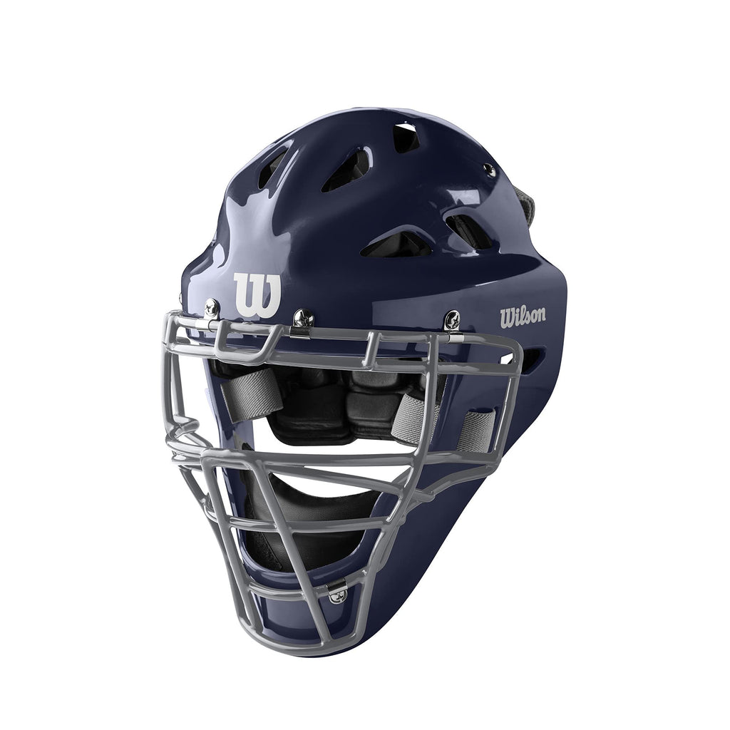 Wilson C200 Youth Catcher'S Gear Kit - Navy/Scarlet Small