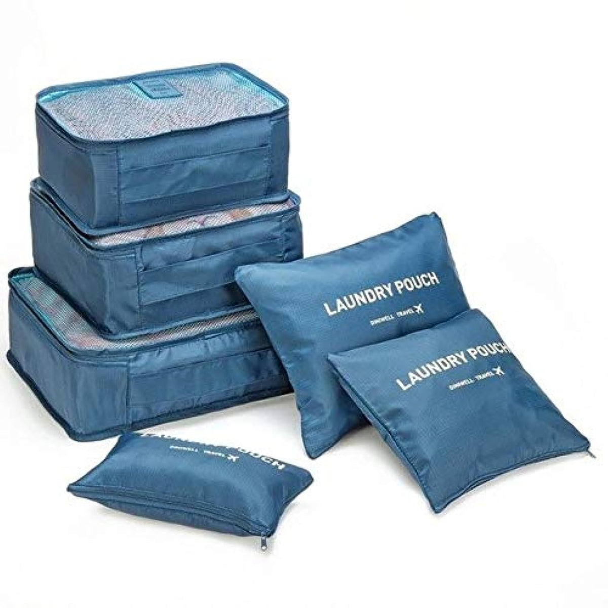 Buy One Get One Free Gadgets Appliances Travel Packing Luggage Cloth Organizer Storage Compression Pouch Laundry Zipper Bags (6