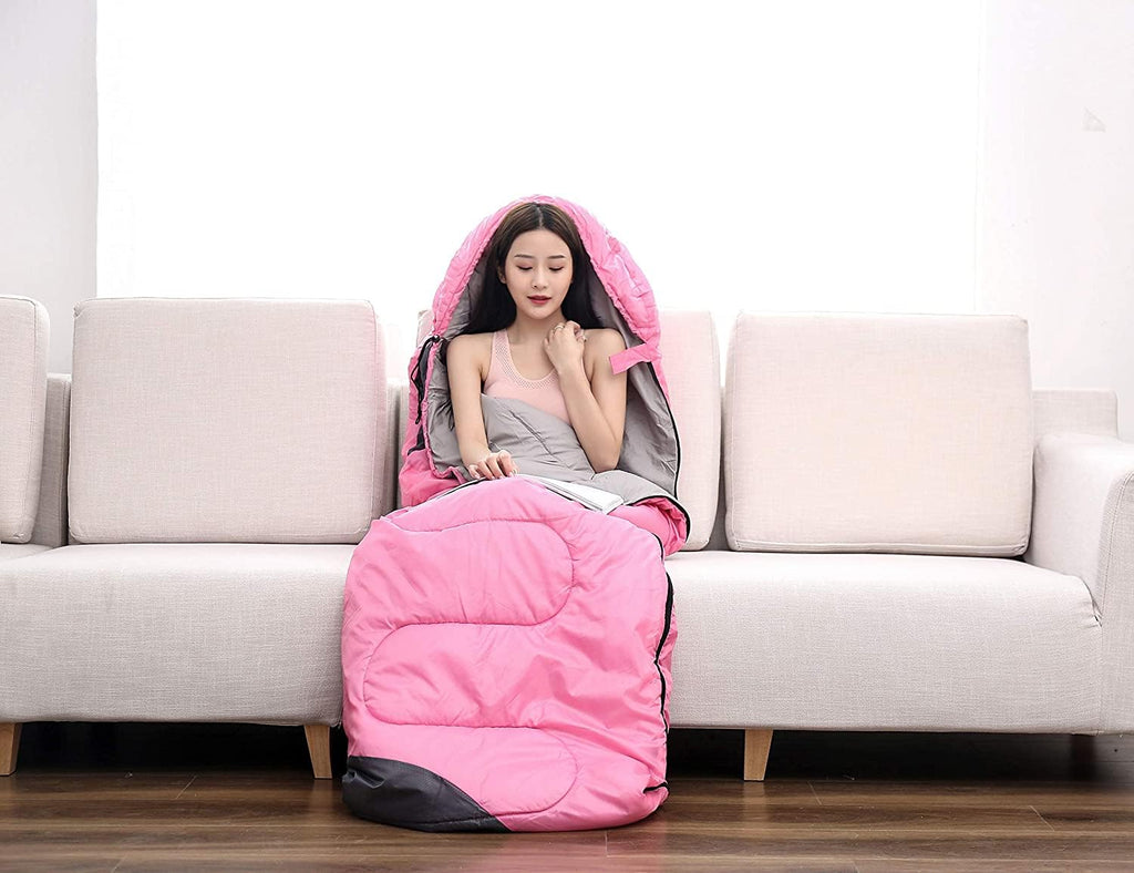 Tuphen - Xl Camping Sleeping Bag For Adults Kids, 3-4 Seasons Warm Cold Weather - Waterproof Sleeping Bags For Hiking Backpackin