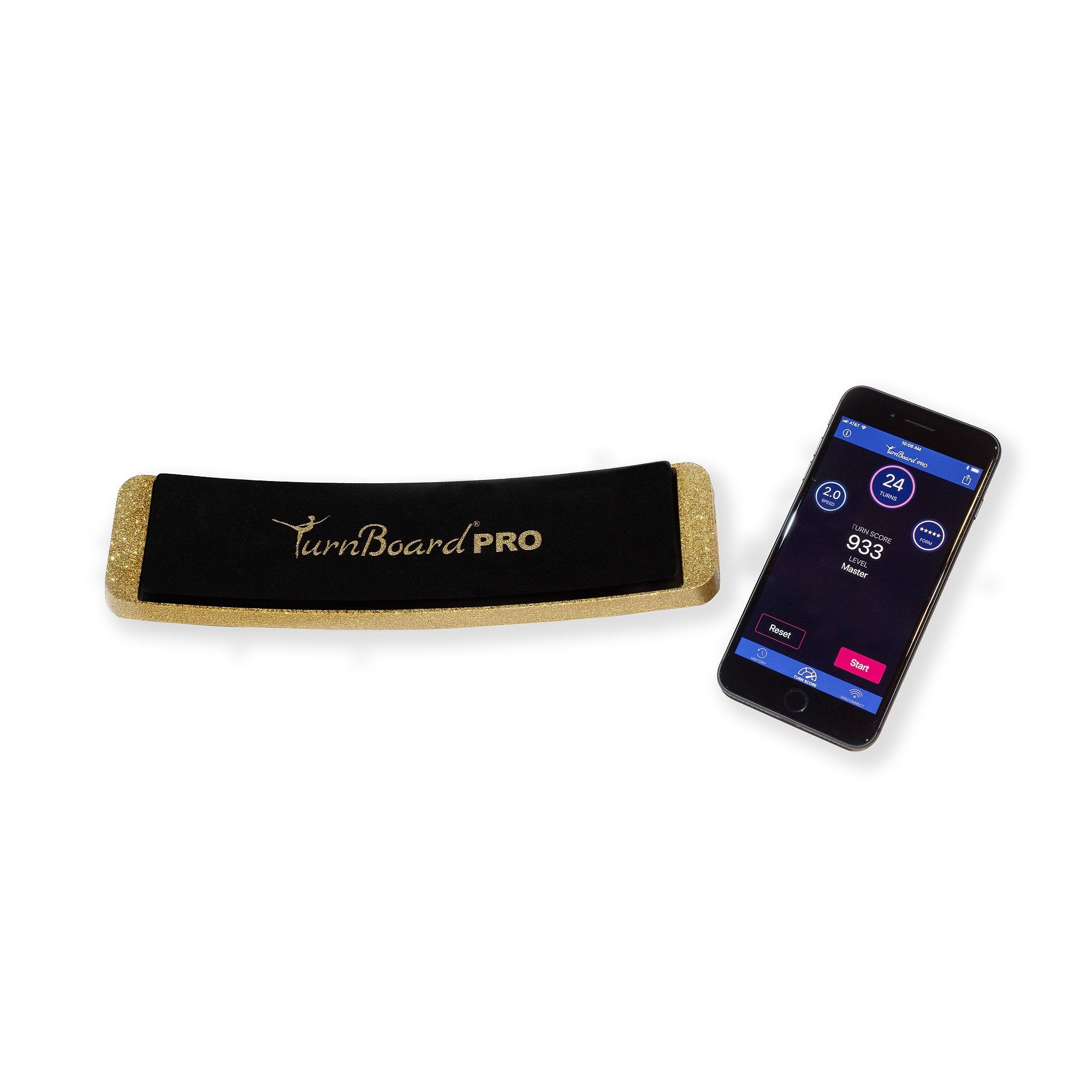 Turnboard Pro (Official Turnboard) (Gold Glitter)