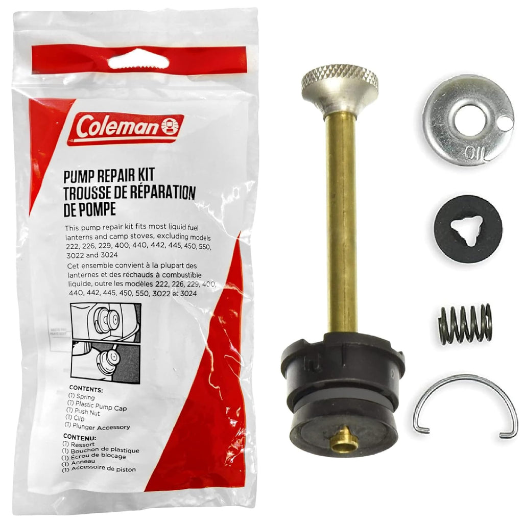 Coleman Universal Plunger Metal Part : 242J5201 4 Inch Long Plunger Pump Repair Kit Compatible Stoves  Lanterns