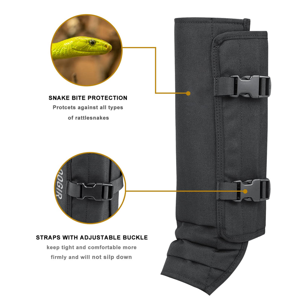 Snake Gaiters Snake Guard Chaps, Waterproof Snake Guards Bite Protection For Lower Legs, Snake Proof Gaiters Fit For Men & Women