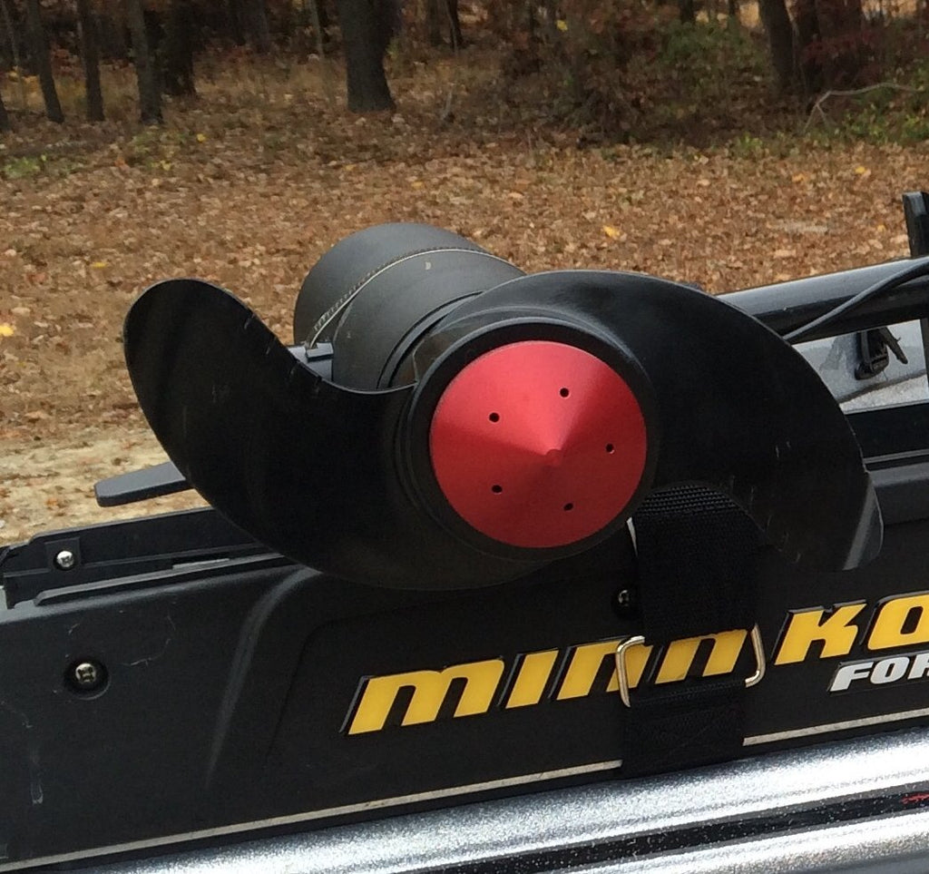 T. H. Marine Gfel-Mk-R-Dp G-Force Eliminator Trolling Motor Prop Nut, Minnkota 80, 101 And 112 - Red, One Size