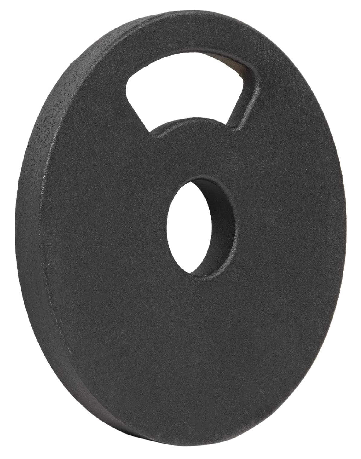 Fitvids Olympic Cast Iron 2-Inch Weight Plate for Strength Training & Weightlifting, 10 LB Set of 4