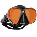 Scubapro Spectra Low Volume 2 Window Dive Mask (Black Bronze/Bronze Mirrored Lens)