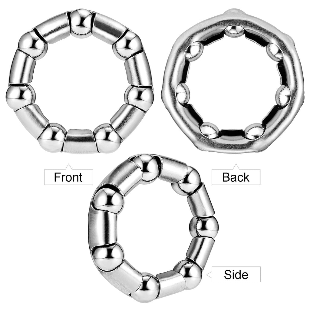 Jaceyon Bike-Ball-Bearing, Bicycle-Crank-Bearings, 5/16'' X 7-Balls-Bike-Crank -Bearing, 4 Pcs Replacement Mtb Part For Bike Cra