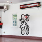Ultrawall Bike Rack, Garage Bike Rack Wall Mount For 2 Bicycle And 1 Helmet, Heavy Duty Bike Storage For Home Space Saving Holds