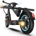 Electric Scooter for Adults, Foldable E-Scooter with Dual Suspension & Front/Rear Turn Signal Lights, 650W Motor, 36V 18AH Batte