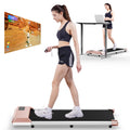 Lacuffy Walking Pad, Under Desk Walking Pads Treadmills For Home/Office, Mini Walking Pad For Home, 2 In 1 Walking Portable Desk