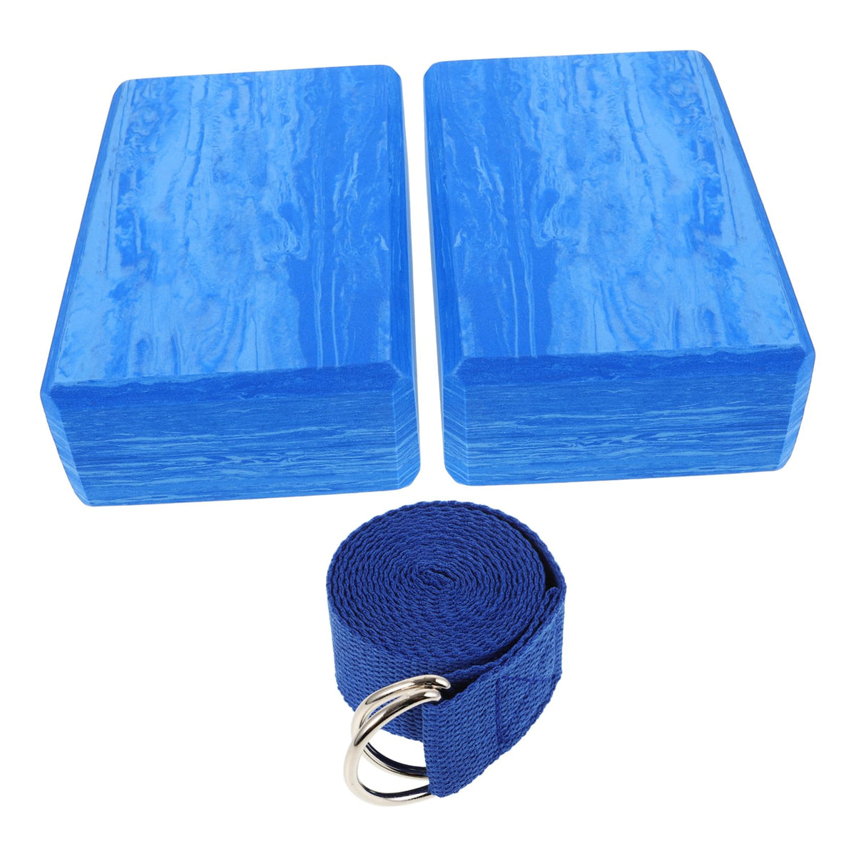 Kisangel 1 Set Yoga Block High Density Yoga Training Brick for Dancers Eva Block Kit for Flexibility and Stretching Lightweight 