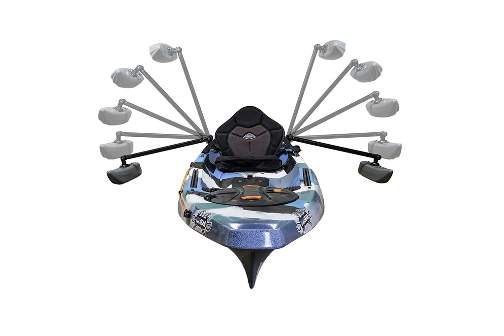 Yakgear Kayak & Canoe Outriggers (Generation 2), One Size
