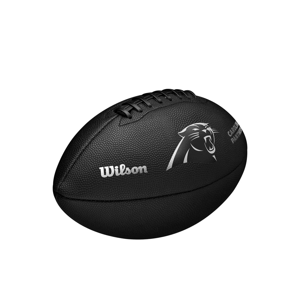 Wilson Nfl Team Metallic Premiere Football - Official Size, Carolina Panthers