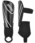 BROTOU Shin Guards Soccer Youth, Soccer Shin Guards for Kids 3-15, Light Weight Adjustable Straps Shin Pads Protection Equipment