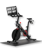 Powr Labs Bike Mat Compatible With Peloton, Treadmill, Exercise Equipment, Elliptical, Walking Pad, Indoor Bike Trainers, Home G