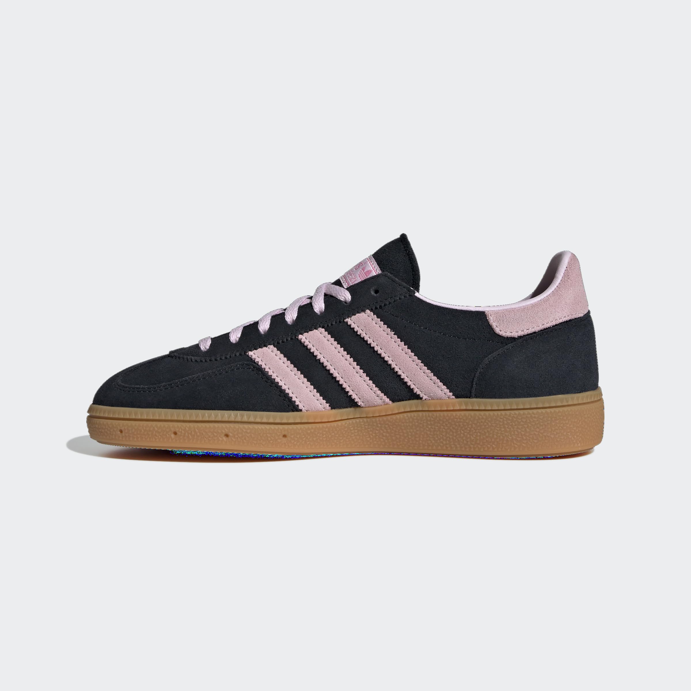 adidas Womens Handball Spezial W Core blackClear Pink/Gum 1 6.5 US